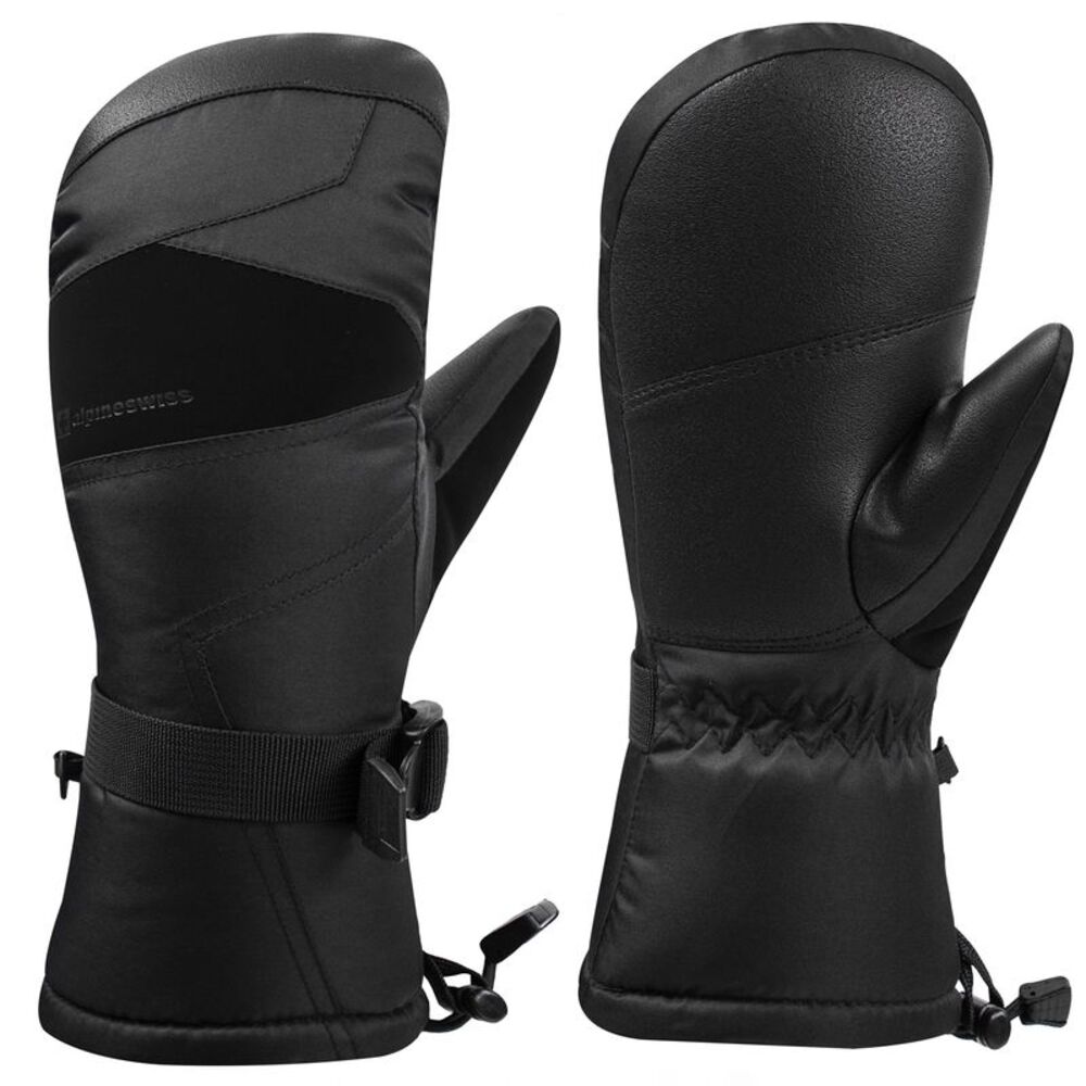 Alpine Swiss Mens Waterproof Ski Mittens 3M Thinsulate Winter Snow Sport Gloves